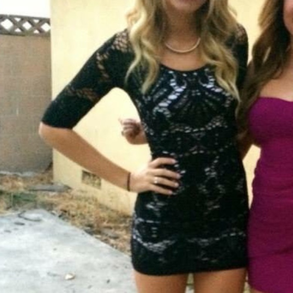 Mesh Free People Dress
